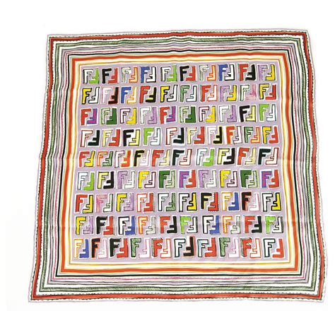 fendi square silk scarf.